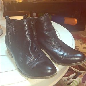 Lucky brand black Basel bootie 8.5